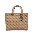 Dior Lady Dior Cannage Leather Tote Bag