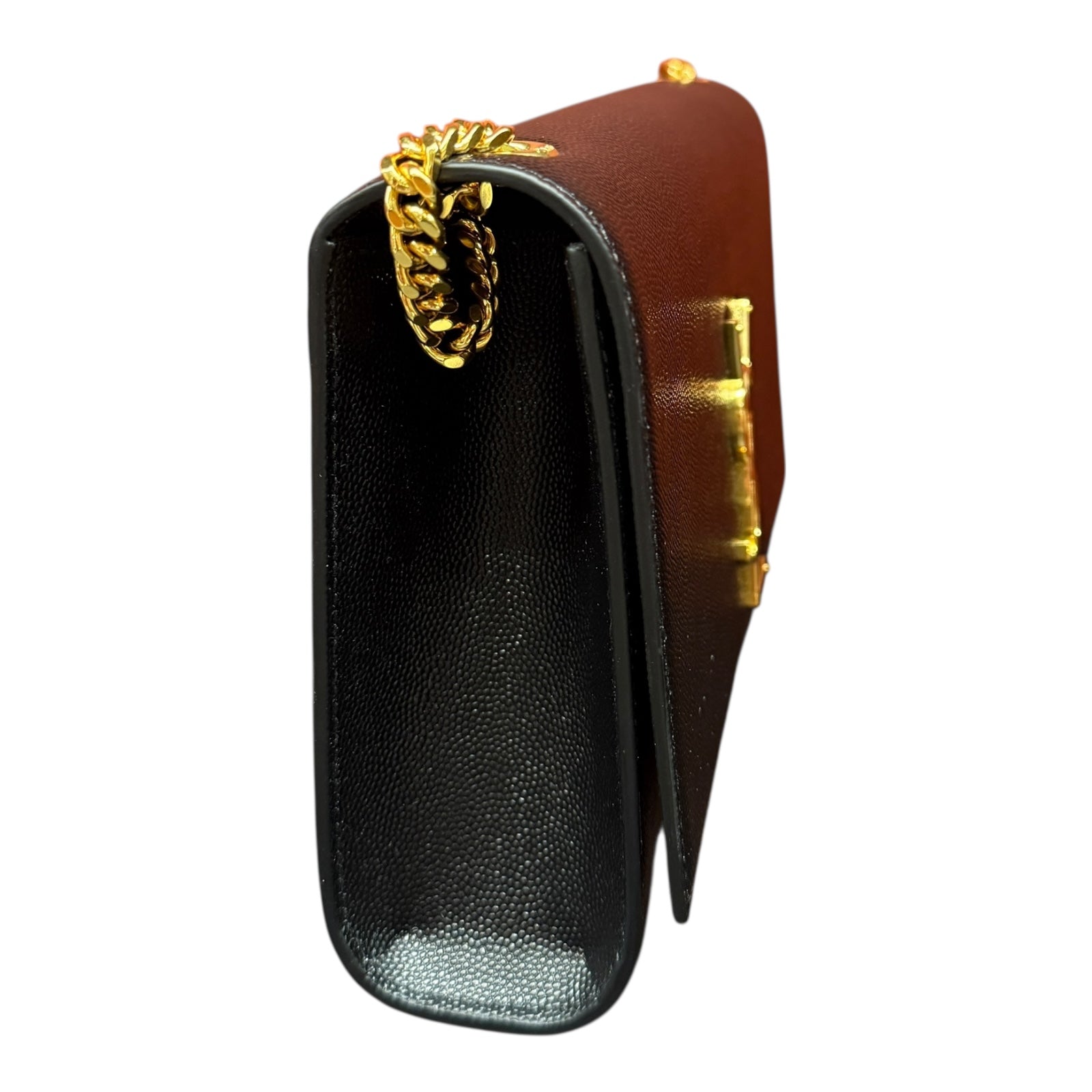 Saint Laurent Black Kate Medium Shoulder Bag