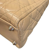 Dior Lady Dior Cannage Leather Tote Bag