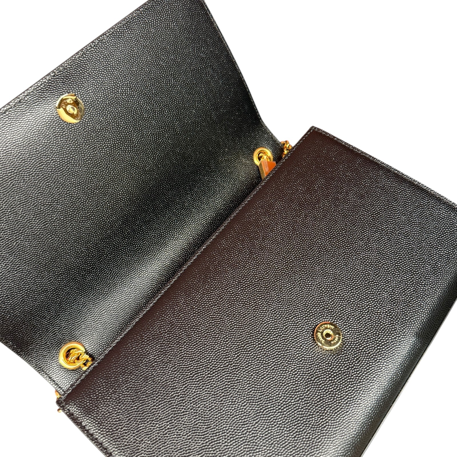 Saint Laurent Black Kate Medium Shoulder Bag