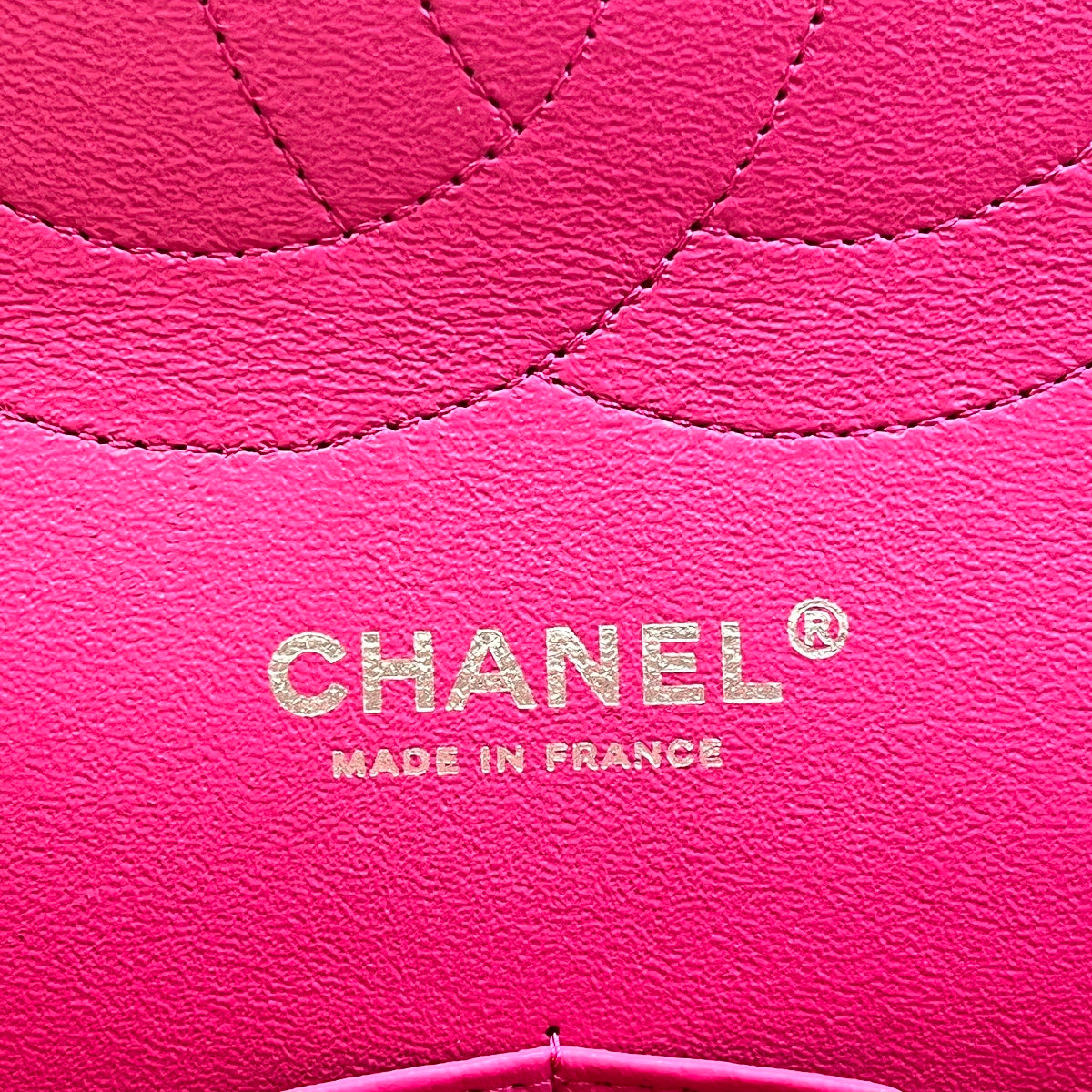 Chanel Pink Jumbo Classic Caviar Double Flap Bag